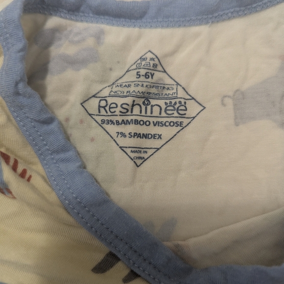 Reshinée Bamboo Dogs Pajamas - Picture 2 of 2